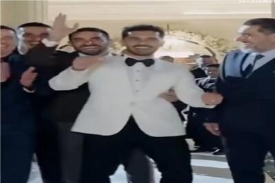 آواز شاد؛ رقص بروبچه های پرسپولیس تو عروسی امید عالیشاه / همه حرفه ایا