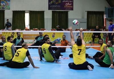 آغاز مسابقات والیبال نشسته قهرمانی کشور