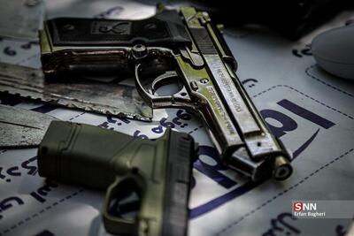 در دستگیری اعضای باند مواد مخدر سلاح گرم کشف شد