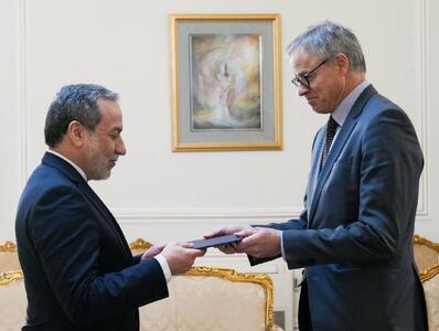 دیدار سفرای جدید آلمان و لبنان با عراقچی + عکس