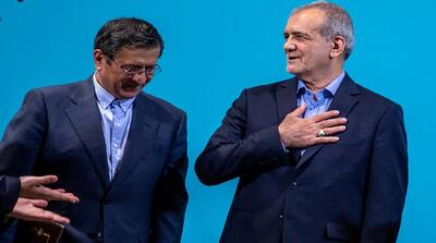 روایت پزشکیان از استعفای فرزین و انتصاب همتی