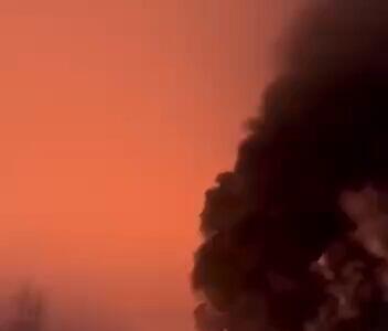 حمله پهپادی به انبار نفت «کامباین تمپ» روسیه