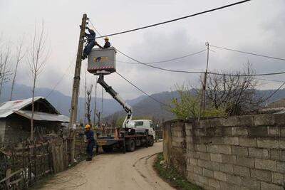  بارش‌های اخیر برق ۲۴۷ روستای کردستان را همچنان در خاموشی نگه داشت
