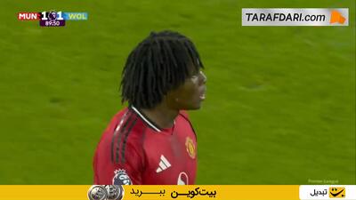 گل دقیقه 90 پاتریک دورگو به وولورهمپتون که به دلیل آفساید مردود اعلام شد (منچستریونایتد 1-1 وولورهمپتون)
