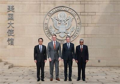دیدار سفیر آمریکا با سفیران کشورهای «کواد» در پکن - تسنیم