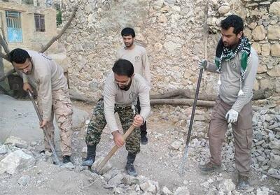 برگزاری اردوی جهادی سردار شهید محمدرضا علیخانی در کوی گلدشت اهواز - تسنیم