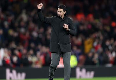 رضایت آرتتا از پایان دادن به 11 برد متوالی استون‌ویلا - تسنیم