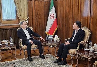 دیدار دبیر شورای راهبردی روابط خارجی با عراقچی - تسنیم