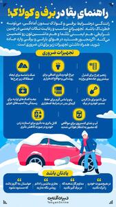  راهنمای بقا در برف و کولاک!