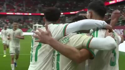 گل اول الجزایر به گینه استوایی (بلاید)