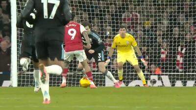 گل چهارم آرسنال به استون ویلا (ژسوس)