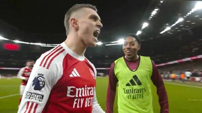 گل سوم آرسنال به استون ویلا (تروسار)