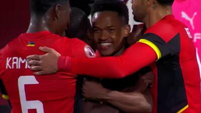 گل اول موزامبیک به کامرون (جنی کاتامو)