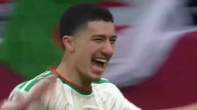 گل سوم الجزایر به گینه استوایی (ابراهیم مازا)