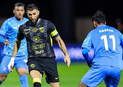 پیروزی حیاتی بنزما و الاتحاد در آخرین بازی سال