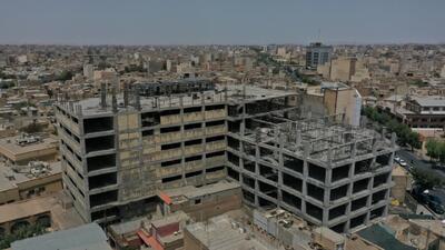  آخرین روند احداث پارکینگ طبقاتی خیابان امام (ره) در قم