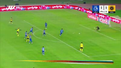 خلاصه بازی سپاهان 1 - استقلال 2