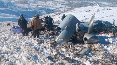 سقوط پهپاد آمریکایی در افغانستان