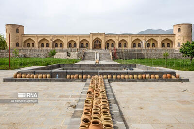  پیشرفت ۸۰ درصدی مرمت کاروانسرای تاریخی خواجه‌نظر