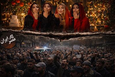 تهران شبیه تایتانیک ؛ بالا شهر جشن می‌گیرند، پایین شهر اعتراض می‌کنند