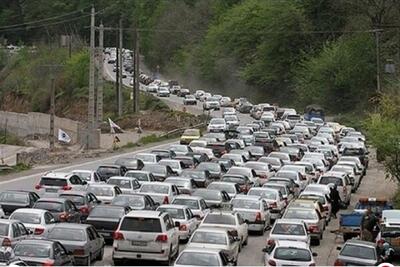 ترافیک سنگین در جاده های شمالی و آزادراه‌های منتهی به تهران