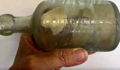 نامه سرباز کشته شده پس از ۱۰۹ سال در بطری پیدا شد