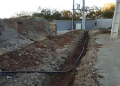  ۴۰ خانوار روستای شمسک سنقروکلیایی از شبکه نوین آبرسانی بهره‌مند شدند