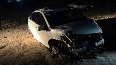  مرگ دو جوان ۱۹ ساله در حادثه واژگونی خودرو در بندرلنگه
