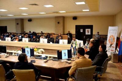  مراسم قرعه‌کشی فوتبال چهارمین دوره المپیاد فرهنگی‌ورزشی «پرچم» در تبریز برگزار شد