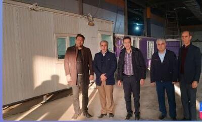  بازدید مدیر کل صمت استان قزوین از طرح صنعتی بهداد الکتریک آبیک