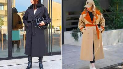  ۱۵ مدل ترنچ‌کت بلند زنانه که زمستان امسال شما را خوش‌پوش‌ترین می‌کنند! - چی بپوشم