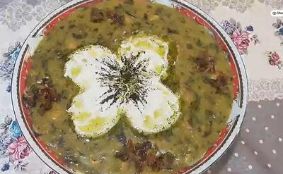  طرز تهیه آش اسفناج : اگه کم انرژی شدی و کم خونی داری این آش به دادت میرسه !