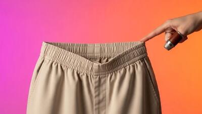  نحوه صحیح دوختن کش به کمر شلوار