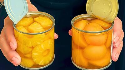  مقداری میوه بردارید / طرز تهیه دسر فوق العاده آسون با میوه