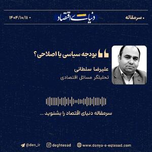 «بودجه سیاسی یا اصلاحی؟»