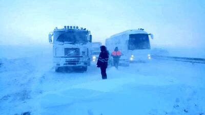 اتوبان تبریز_ زنجان مسدود شد