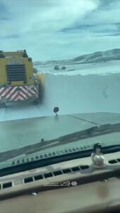 بارش ۱.۵ متری برف در روستای برهان آذربایجان‌غربی