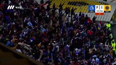 ببینید؛ گل دوم استقلال به سپاهان توسط قلی زاده دقیقه 92