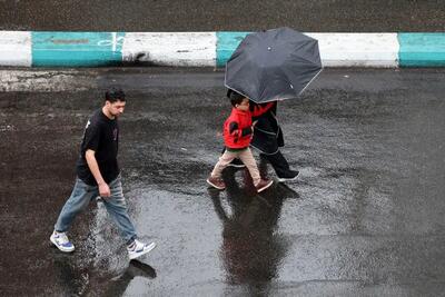 ادامه بارش‌ها در برخی از مناطق کشور