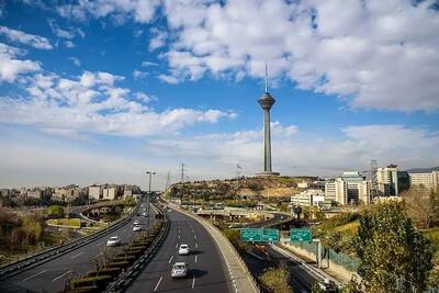  شرایط آب‌وهوای تهران در روزهای آینده پیش‌بینی شد