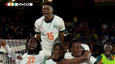 گل سوم ساحل عاج به گابن (کامبک بازومانا توره در دقیقه 91)