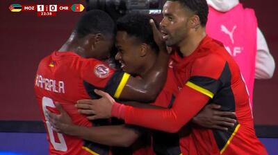 گل اول موزامبیک به کامرون (جنی کاتامو)