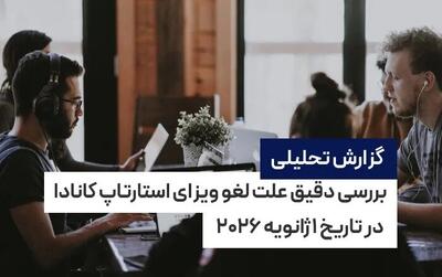  بررسی دقیق علت لغو ویزای استارتاپ کانادا در تاریخ 1 ژانویه 2026