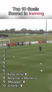 ویدئو: ۱۰ سوپرگل که در زمین تمرین ثبت شدند!