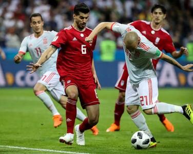  تیم ملی ایران به مصاف اسپانیا می‌رود