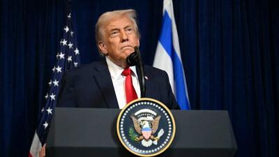  پیام قاطع ترامپ به تهران: آمریکا در جنگ پشت اسرائیل می‌ایستد