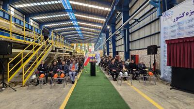  خط اسیدشویی و جایگاه سوخت جایگزین SNG شرکت ورق‌خودرو افتتاح شد