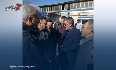 در بازدید علی جباری از شعبه شرق مطرح شد؛ تعهد به مردم؛ بیمه ایران تعطیل نیست