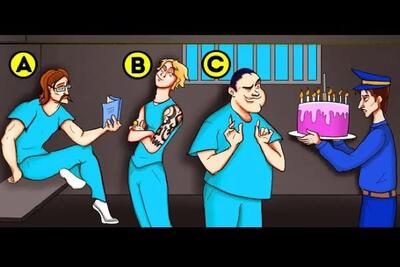 بازی فکری؛ اگه نمی‌خوای مسخره‌ت کنن، بگو کدوم زندونی نقشه‌ی فرار داره؟!