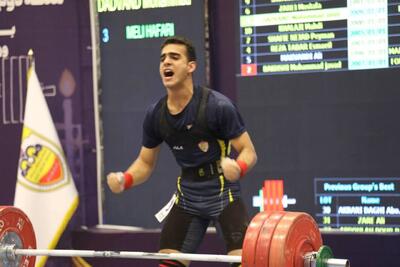 سورپرایز اردبیلی‌ها برای وزنه‌برداری ایران + فیلم